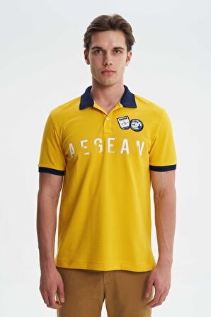 Arma Erkek Regular Fit Likralı Pike Polo Yaka Tişört 