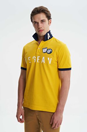 Arma Erkek Regular Fit Likralı Pike Polo Yaka Tişört 