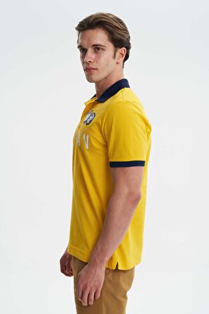 Arma Erkek Regular Fit Likralı Pike Polo Yaka Tişört 