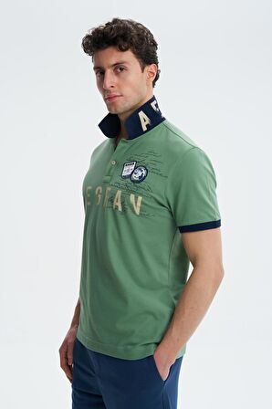 Arma Erkek Regular Fit Likralı Pike Polo Yaka Tişört 