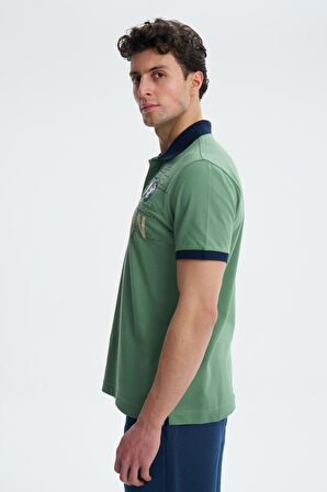 Arma Erkek Regular Fit Likralı Pike Polo Yaka Tişört 