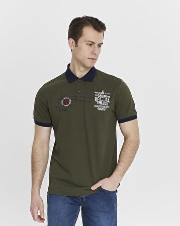 Arma Erkek Likralı Pike Polo Yaka Tişört 