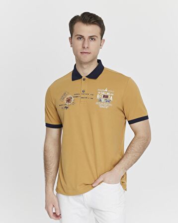 Arma Erkek Likralı Pike Polo Yaka Tişört 