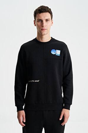 Arma Şık Erkek Regular Fit 3 İplik Şardonlu Bisiklet Yaka Sweatshirt 