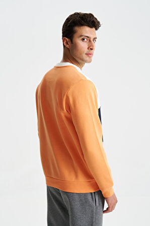 Arma Erkek Regular Fit Çok Renkli Bisiklet Yaka Sweatshirt 