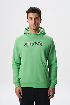 Arma Erkek Regular Fit Yazı Baskılı Dikişli Kanguru Cepli Sweatshirt K28254627001 