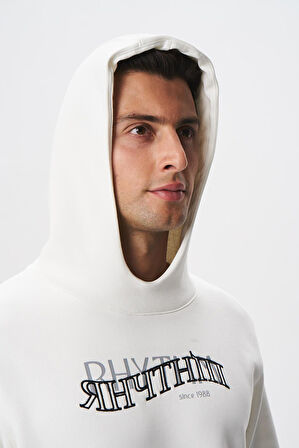 Arma Erkek Regular Fit Yazı Baskılı Dikişli Kanguru Cepli Sweatshirt K28254627001 