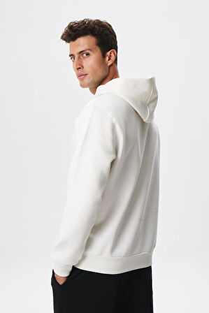 Arma Erkek Regular Fit Yazı Baskılı Dikişli Kanguru Cepli Sweatshirt K28254627001 