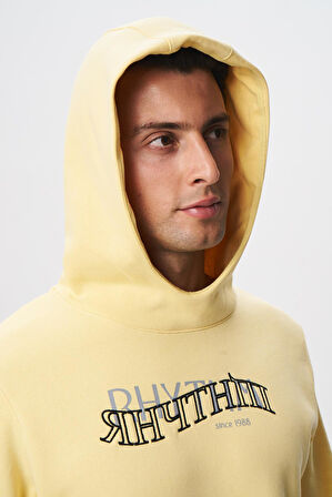 Arma Erkek Regular Fit Yazı Baskılı Dikişli Kanguru Cepli Sweatshirt K28254627001 