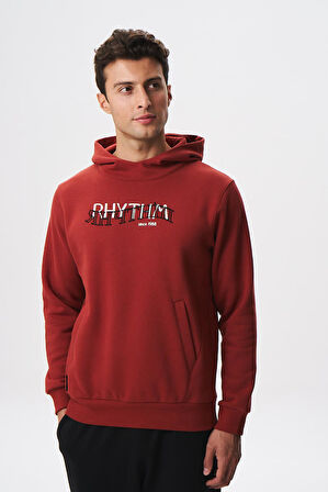 Arma Erkek Regular Fit Yazı Baskılı Dikişli Kanguru Cepli Sweatshirt K28254627001 