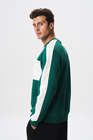 Arma Erkek Regular Fit Yazılı Şardonlu 3 İplik Bisiklet Yaka Sweatshirt 