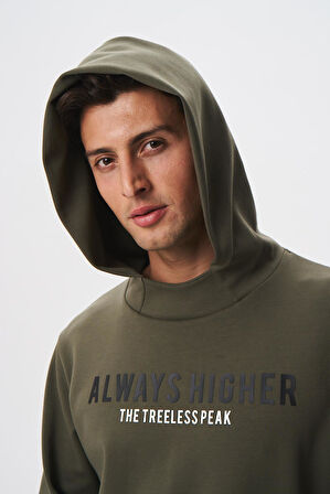 Arma Erkek Slim Fit Scuba İnterlok Su Geçirmeyen Kanguru Cepli Kapşonlu Sweatshirt K28254988701 