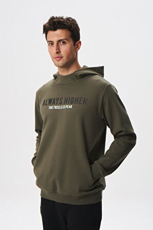 Arma Erkek Slim Fit Scuba İnterlok Su Geçirmeyen Kanguru Cepli Kapşonlu Sweatshirt K28254988701 