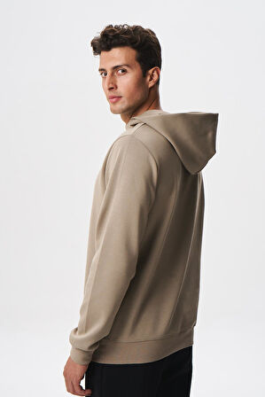 Arma Erkek Slim Fit Scuba İnterlok Su Geçirmeyen Kanguru Cepli Kapşonlu Sweatshirt K28254988701 