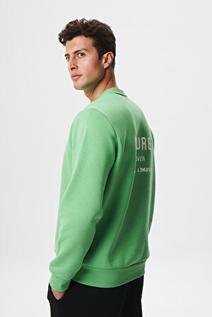 Arma Baskılı Yazılı Regular Fit Şardonlu Erkek Bisiklet Yaka Sweatshirt K28124602901 