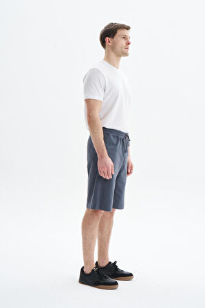 Arma Erkek Regular Fit Basic Süprem % 100 Pamuk Yandan Ve Arkadan Gizli Fermuar Cepli Şort Y29504279202 