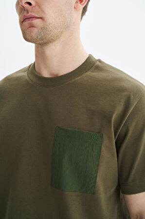 Arma Erkek Regular Fit Basic Önden Cepli % 100 Pamuk Süprem Bisiklet Yaka Tişört Y29344449202 