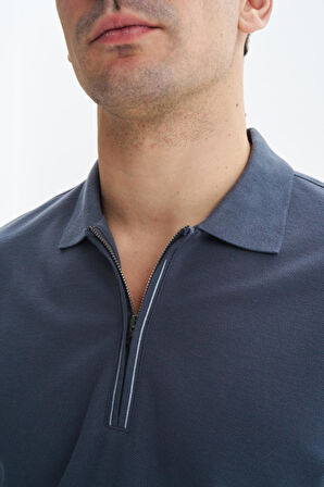 Arma Erkek Regular Fit Basic % 100 Pamuk Pike Fermuarlı Polo Yaka Tişört Y29374354002 