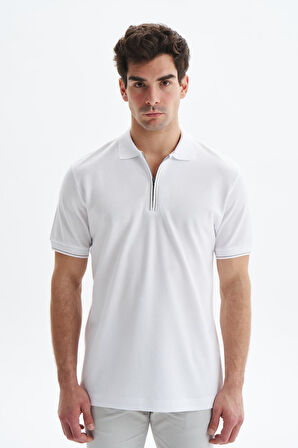 Arma Erkek Regular Fit Basic % 100 Pamuk Pike Fermuarlı Polo Yaka Tişört Y29374354002 
