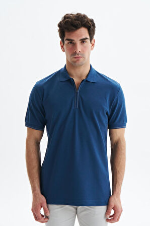 Arma Erkek Regular Fit Basic % 100 Pamuk Pike Fermuarlı Polo Yaka Tişört Y29374354002 