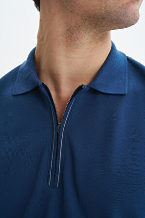 Arma Erkek Regular Fit Basic % 100 Pamuk Pike Fermuarlı Polo Yaka Tişört Y29374354002 