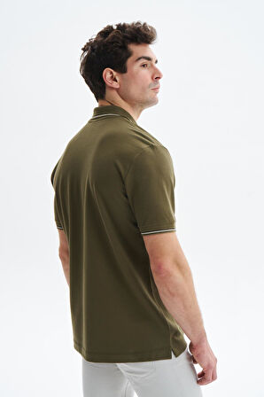 Arma Erkek Regular Fit Basic % 100 Pamuk Pike Fermuarlı Polo Yaka Tişört Y29374354202 