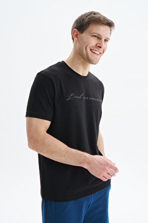 Arma Erkek Regular Fit Yazı Baskılı Süprem Bisiklet Yaka Tişört Y29344472502 