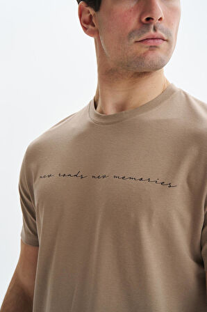 Arma Erkek Regular Fit Yazı Baskılı Süprem Bisiklet Yaka Tişört Y29344472702 