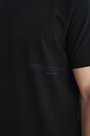 Arma Erkek Regular Fit Yazı Baskılı Süprem Bisiklet Yaka Tişört Y29344472802 