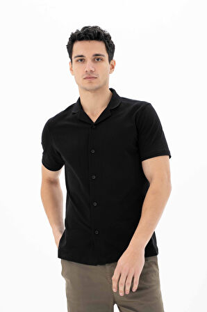 Arma Erkek % 100 Pamuk Penye Pike Regular Fit Polo Yaka Gömlek Y25374351101 