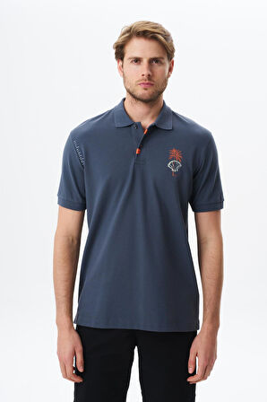Arma Erkek Regular Fit Baskılı % 100 Pamuk Pike Polo Yaka Tişört Y29374354902 