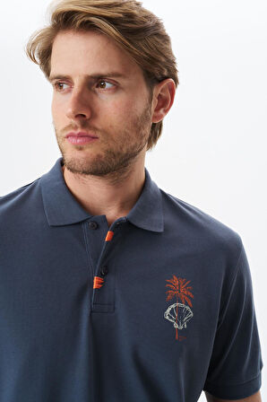 Arma Erkek Regular Fit Baskılı % 100 Pamuk Pike Polo Yaka Tişört Y29374354902 