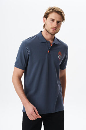 Arma Erkek Regular Fit Baskılı % 100 Pamuk Pike Polo Yaka Tişört Y29374354902 