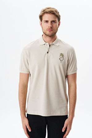 Arma Erkek Regular Fit Baskılı % 100 Pamuk Pike Polo Yaka Tişört Y29374354902 