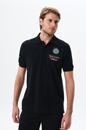 Arma Erkek Regular Fit Baskılı % 100 Pamuk Pike Polo Yaka Tişört Y29374355102 