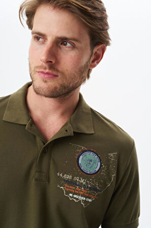 Arma Erkek Regular Fit Baskılı % 100 Pamuk Pike Polo Yaka Tişört Y29374355102 