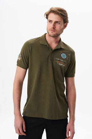 Arma Erkek Regular Fit Baskılı % 100 Pamuk Pike Polo Yaka Tişört Y29374355102 