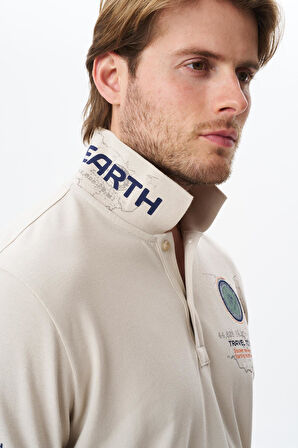 Arma Erkek Regular Fit Baskılı % 100 Pamuk Pike Polo Yaka Tişört Y29374355102 