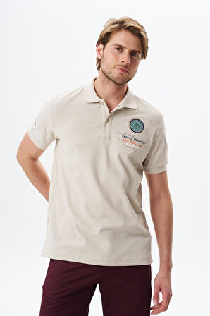 Arma Erkek Regular Fit Baskılı % 100 Pamuk Pike Polo Yaka Tişört Y29374355102 