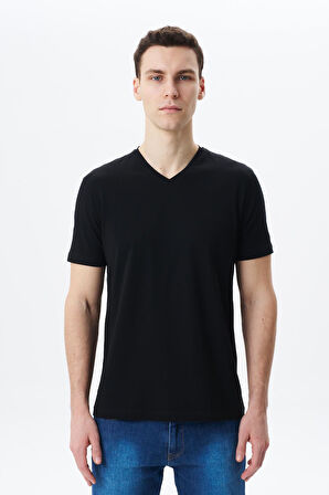 Arma Erkek Regular Fit Basic Süprem V Yaka Tişört Y29364453102 