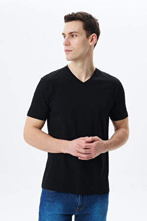 Arma Erkek Regular Fit Basic Süprem V Yaka Tişört Y29364453102 
