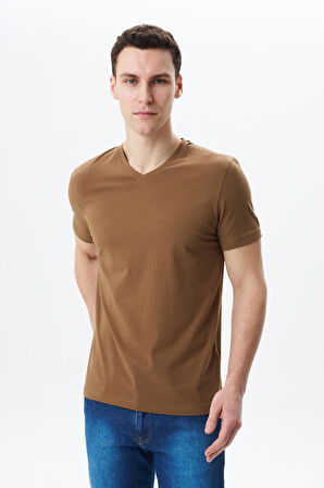 Arma Erkek Regular Fit Basic Süprem V Yaka Tişört Y29364453102 