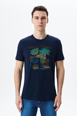 Arma Erkek Regular Fit Baskılı Süprem Bisiklet Yaka Tişört Y29344453502 