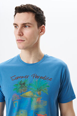 Arma Erkek Regular Fit Baskılı Süprem Bisiklet Yaka Tişört Y29344453502 