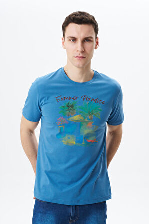 Arma Erkek Regular Fit Baskılı Süprem Bisiklet Yaka Tişört Y29344453502 