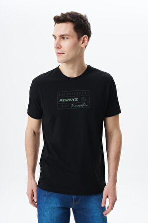 Arma Erkek Regular Fit Baskılı Süprem Bisiklet Yaka Tişört Y29344453702 