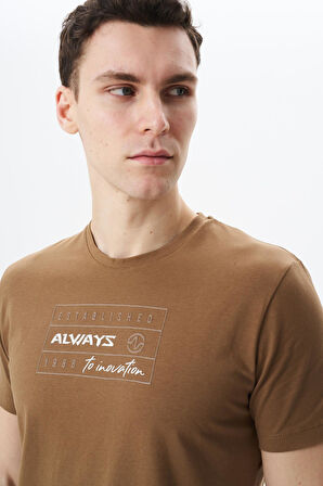 Arma Erkek Regular Fit Baskılı Süprem Bisiklet Yaka Tişört Y29344453702 