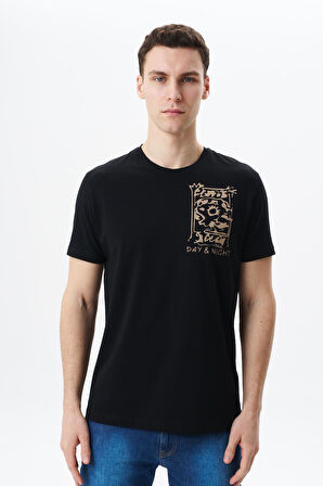 Arma Erkek Regular Fit Baskılı Süprem Bisiklet Yaka Tişört Y29344453602 