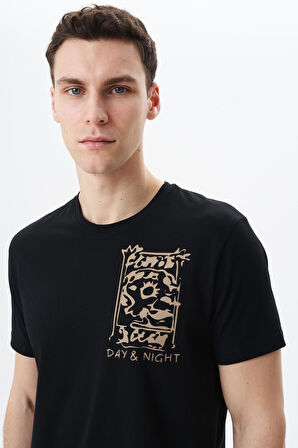 Arma Erkek Regular Fit Baskılı Süprem Bisiklet Yaka Tişört Y29344453602 