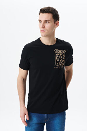 Arma Erkek Regular Fit Baskılı Süprem Bisiklet Yaka Tişört Y29344453602 